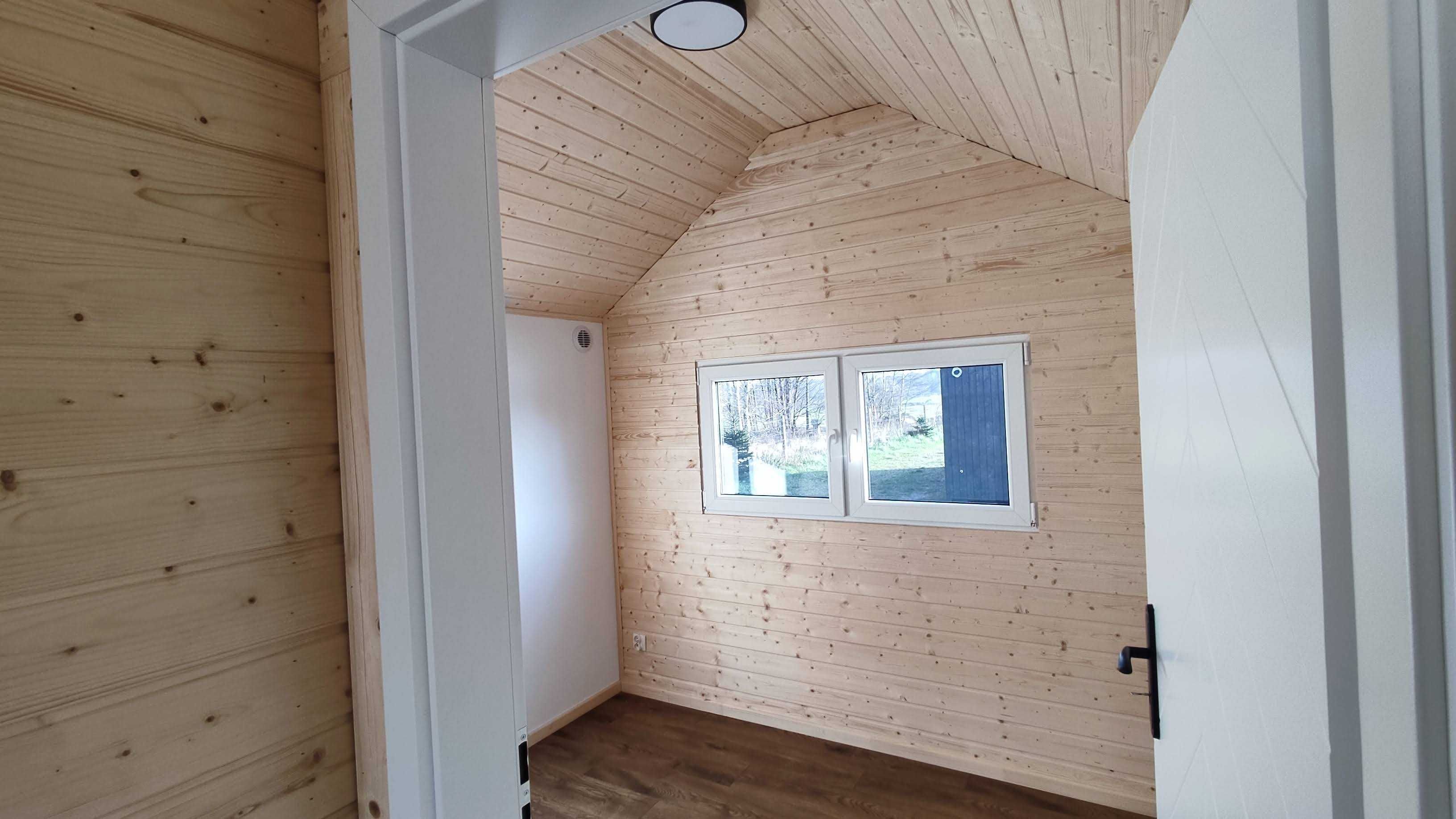 Mobilny domek całoroczny bez pozwolenia tinyhouse stodoła letniskowy