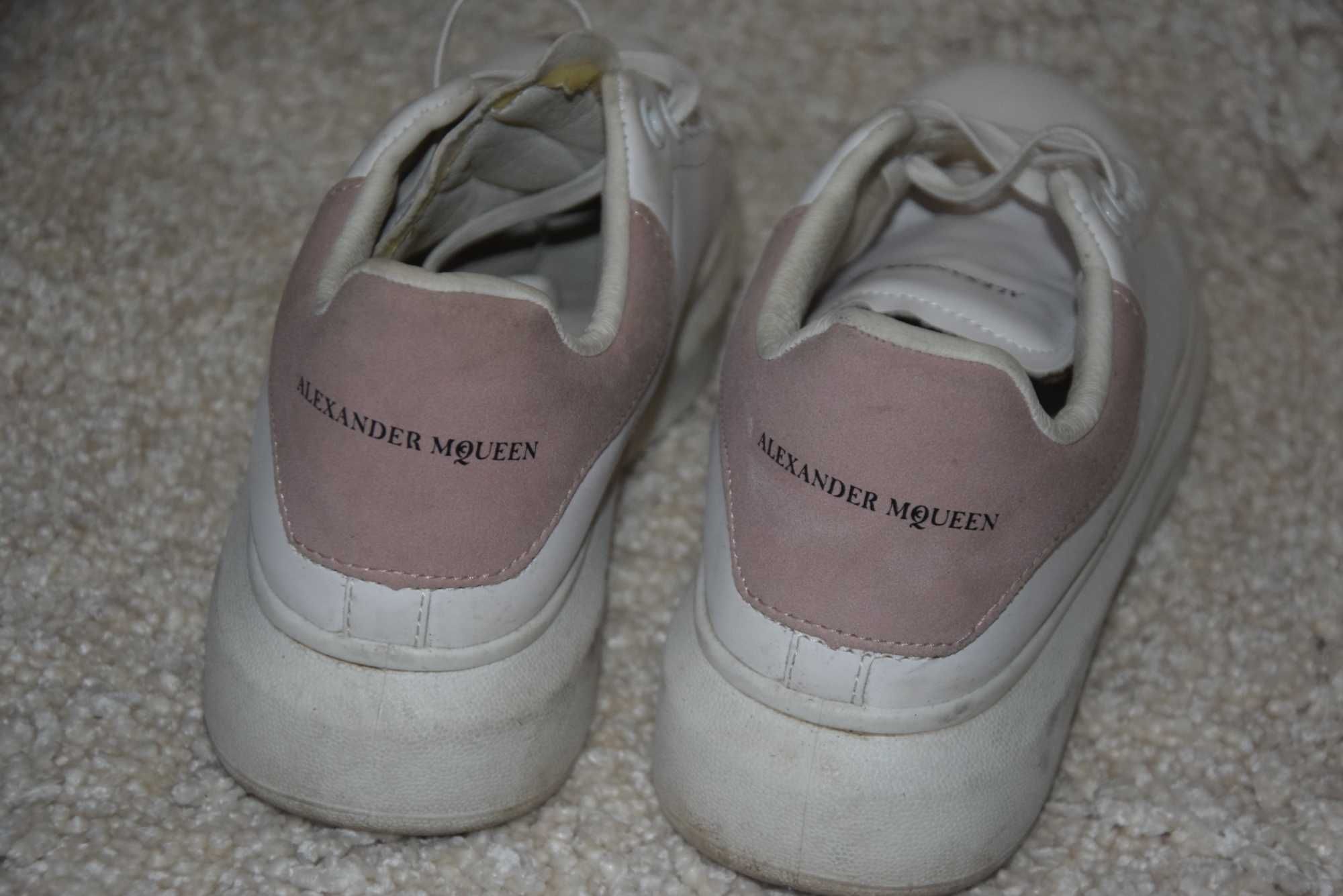 Alexander McQueen sneakersy białe 38