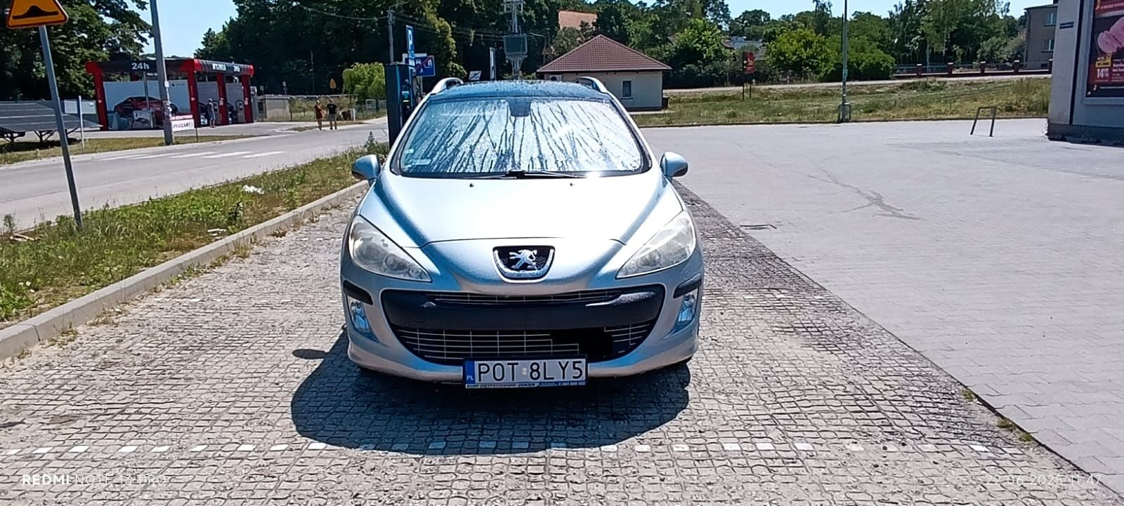 Peugeot 308 • skóra • hak • 2010r.
