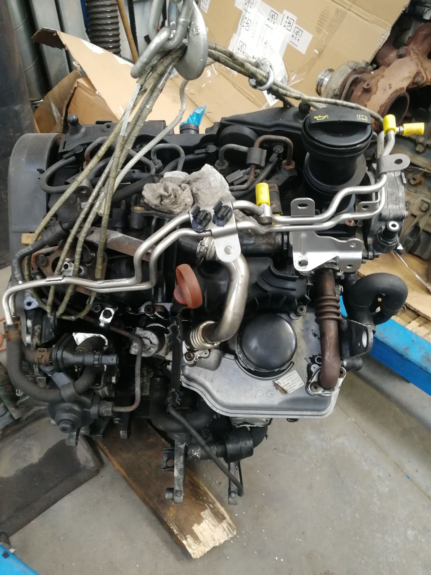 VW silnik 2.0 biturbo cfca cfc