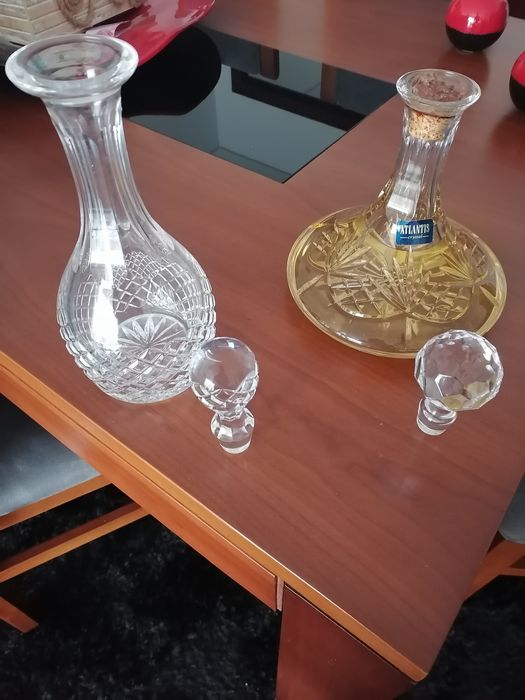 Garrafas de Cristal Atlantis Novo