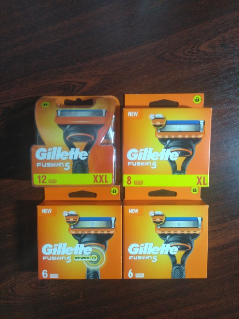 Касети для гоління Gillette Fusion 5 лез