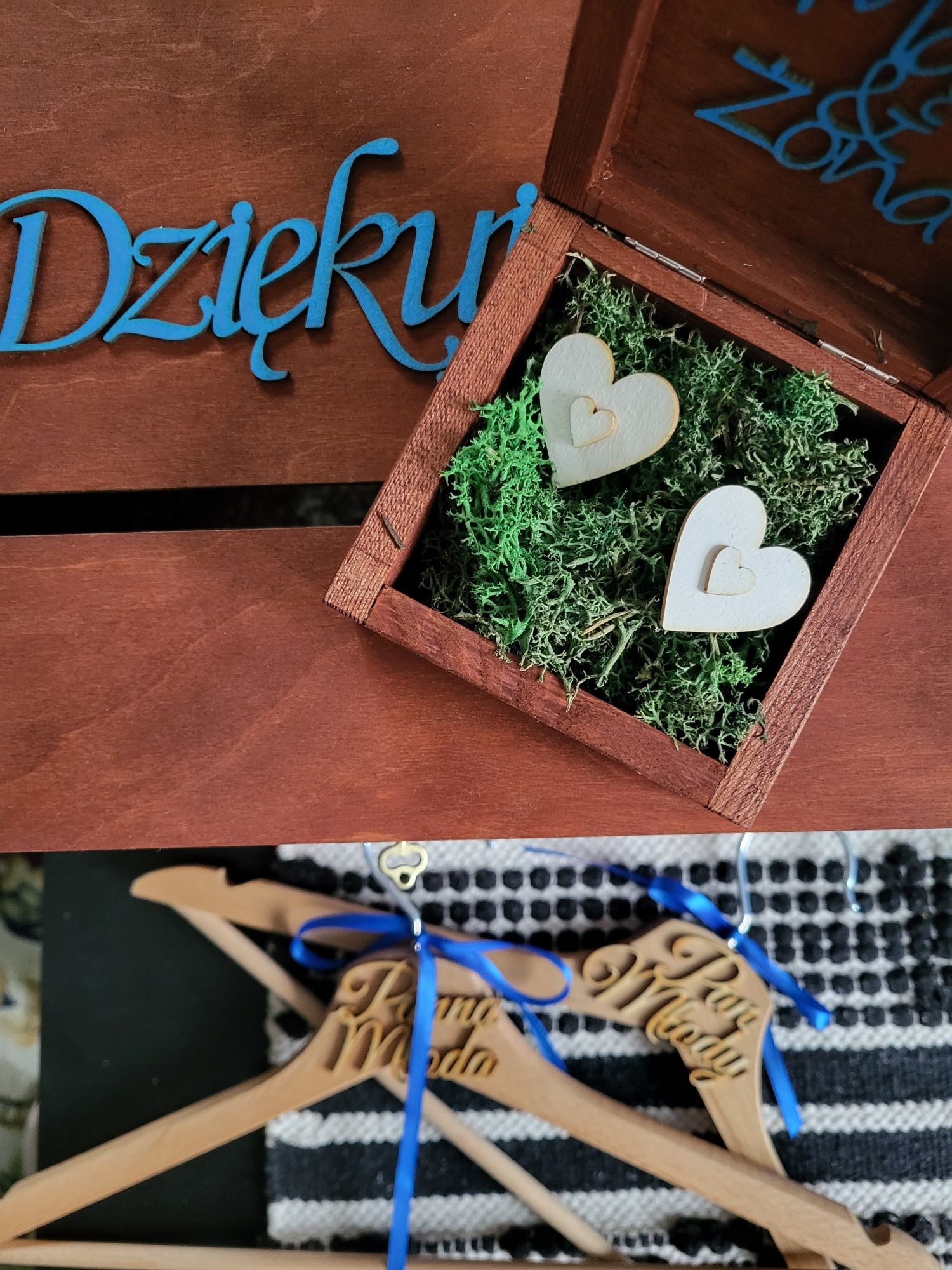 Pudełko na koperty Zimowy Ślub