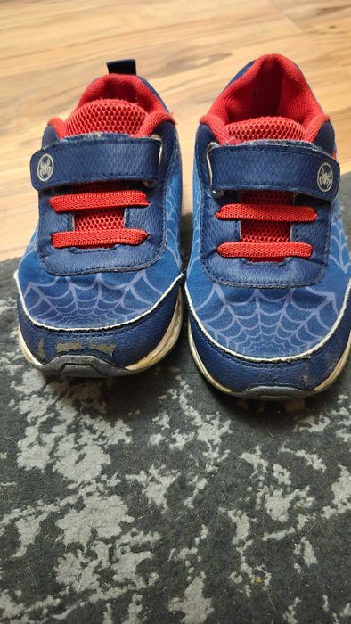 Buty adidasy świecące chłopięce Spider-Man 26/27 granatowe