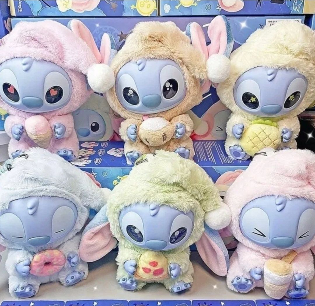 Stich labubu maskotka brelok