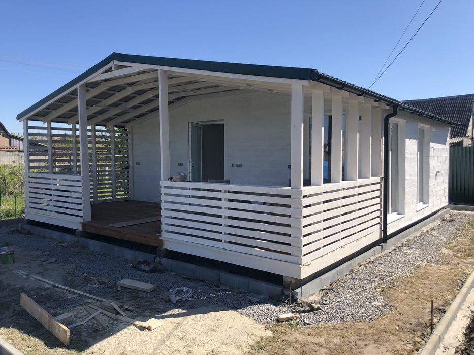 Готовий будинок з ремонтом і сантехнікою