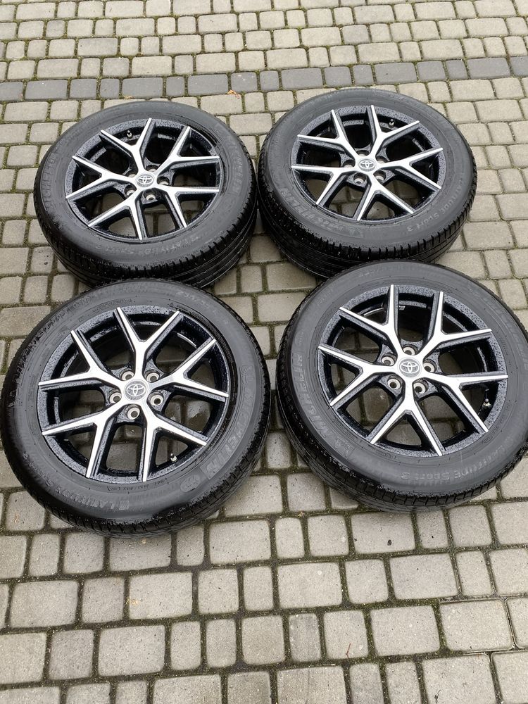 Alufelgi 5x114,3 18 cali Toyota Rav4 CH-R Hilux opony 235/55/18