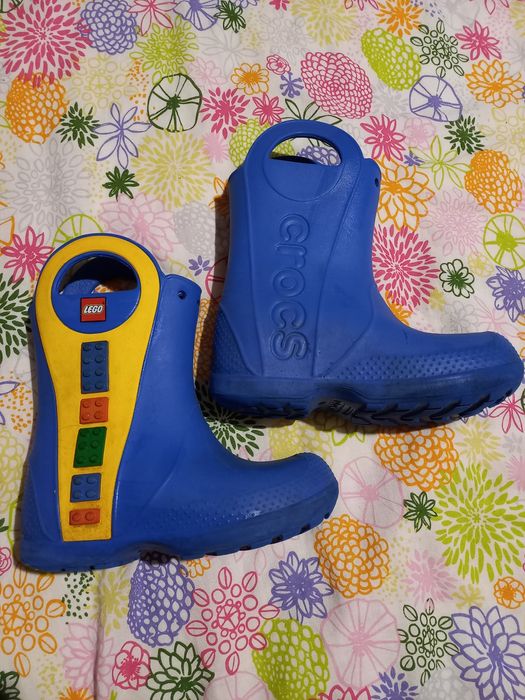 Kalosze Crocs by LEGO
