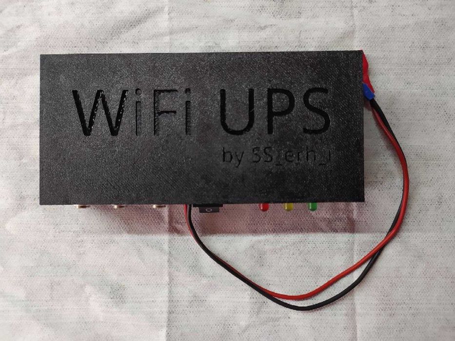 ДБЖ для роутера, WiFi UPS, ДБЖ 9В - 12В