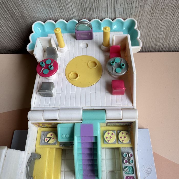 Polly Pocket Light up Pizza Place Parlor Bluebird - Vintage 1993