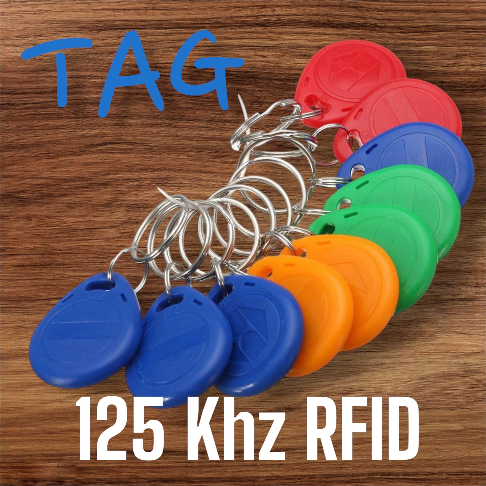 Tag 125 Khz RFID Regravável - Sistema de aproximação
