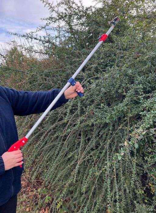 Nowe Spear & Jackson 8201LR teleskopowe nożyce do przycinania krzewow