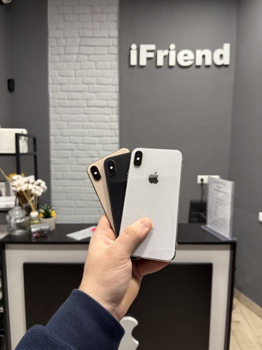 iphone X/XS 64/256gb silver, gold, black 100% ємкість батареї