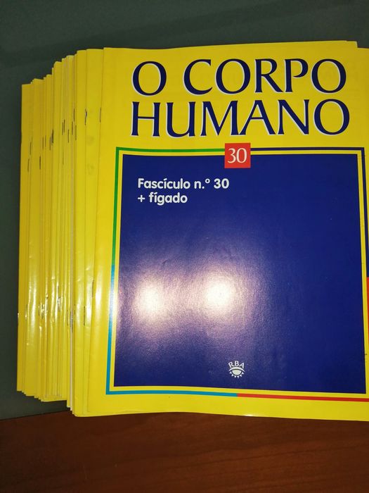 Fascículos da Coleção do Corpo Humano. DO Nº 1 a 80 Excelente estado*