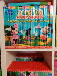 Livros e DVD's "A casa do Mickey Mouse"