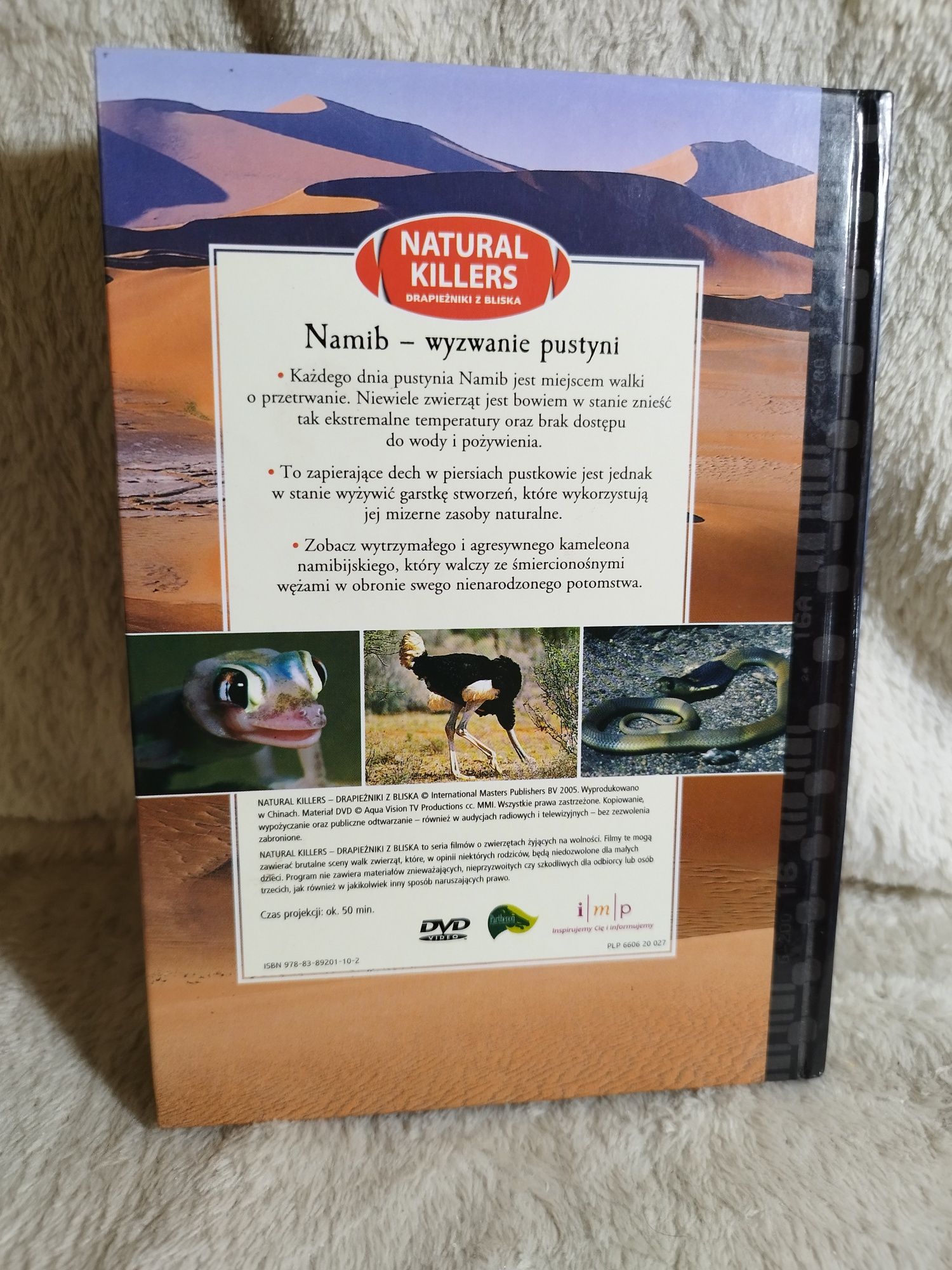 Płyta DVD / Książka - seria "NATURAL KILLERS" - 10 szt