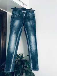 Spodnie dżinsy S 36 jeans bawełna