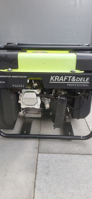 Продам генератор бензиновый kraft dele kd134, 3,5 квт