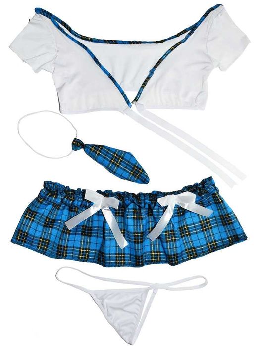 Игровой костюм ШКОЛЬНИЦА эротическое белье, комплект, еротична білизна