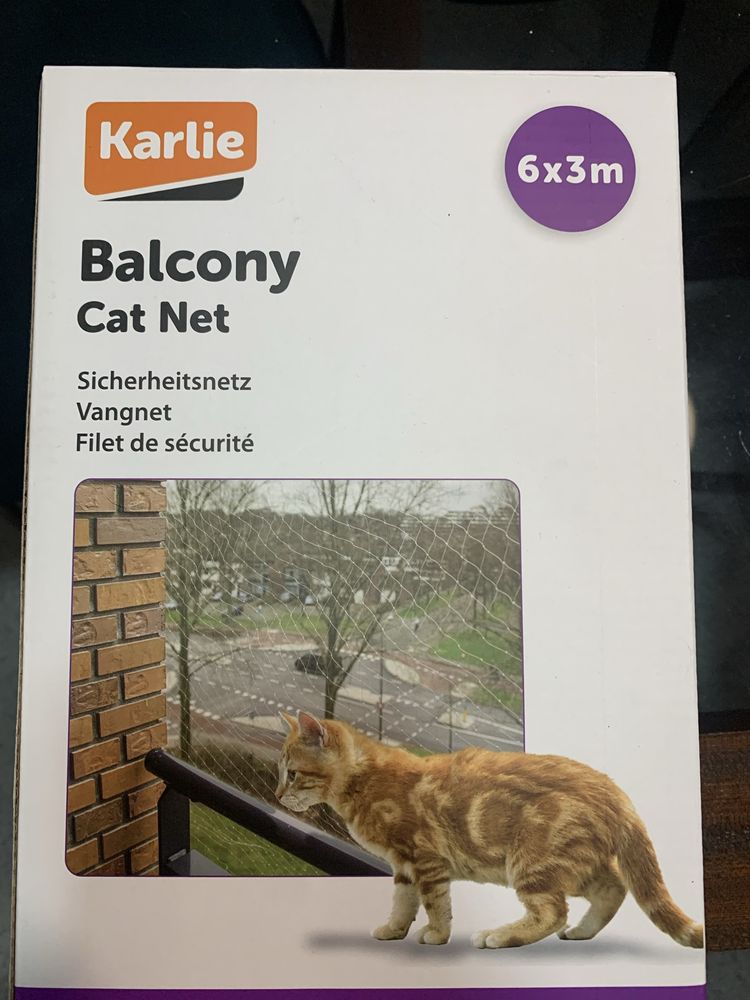 Rede de varanda para proteçao de gatos