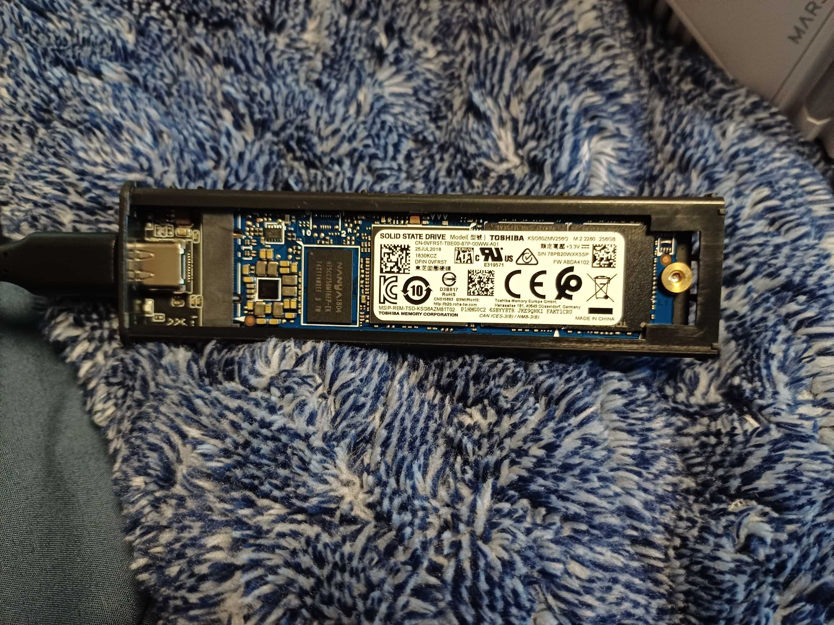 Disco externo SSD 256gb