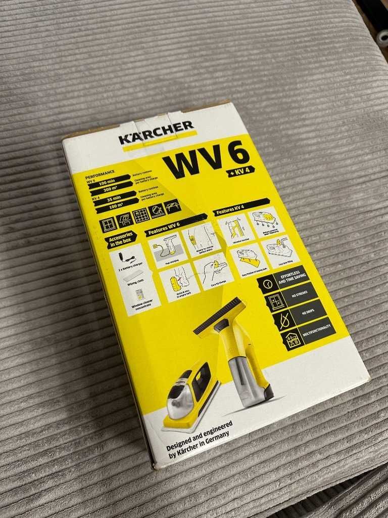 NOWY ZESTAW Myjka do okien Karcher WV 6 + KV 4