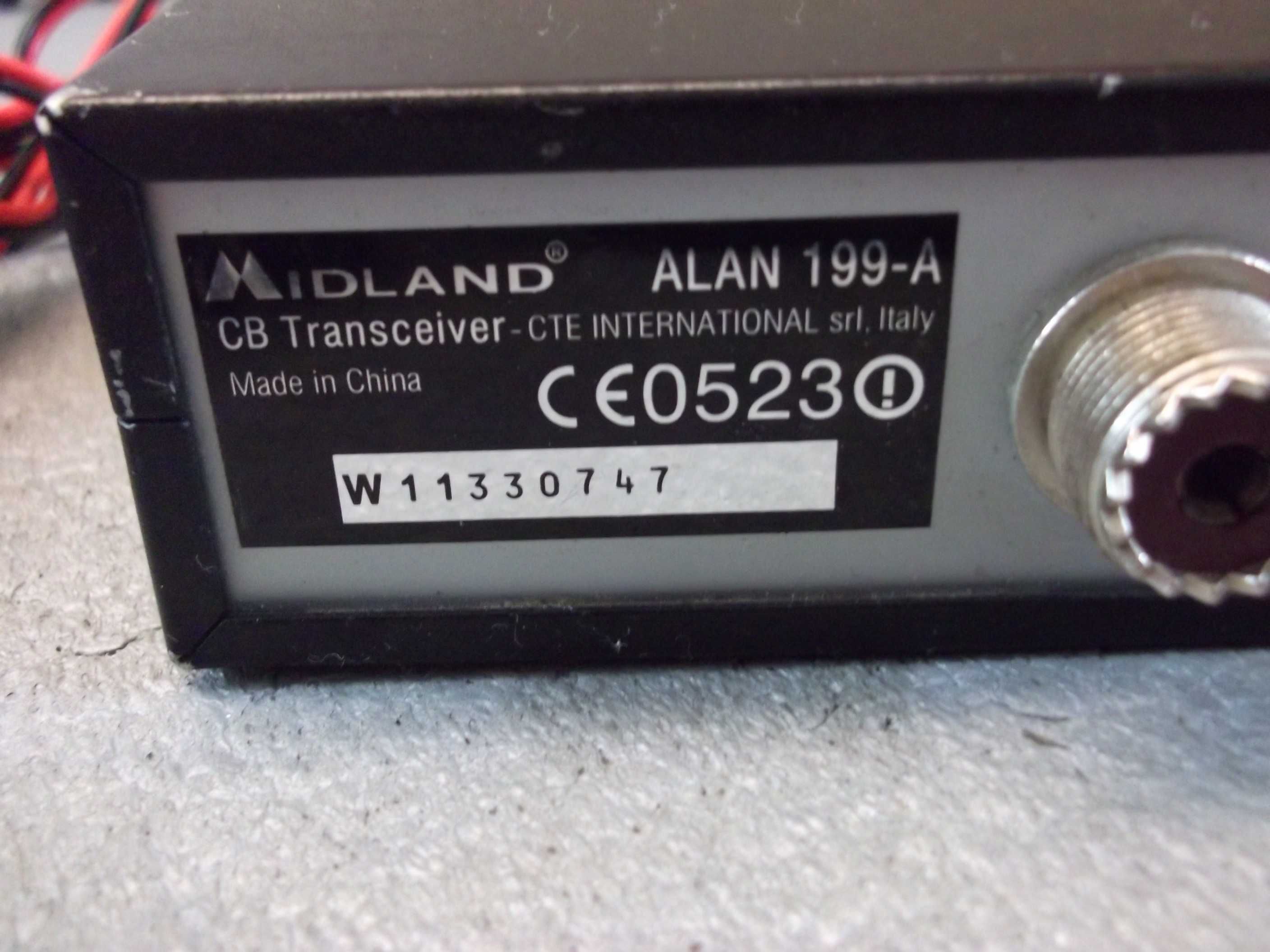 CB radio Midland Alan 199-A