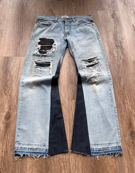 Flared Jeans Custom Клеш Джинсы Кастом
