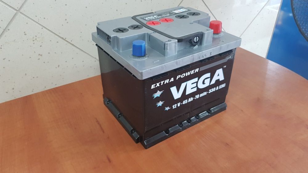 Nowy Akumulator Samochodowy Vega 45Ah 50Ah 52Ah 53Ah P+ L 330A