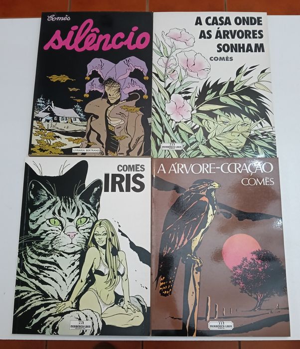 37 Albúns de Comès, Loisel, M. Prado, Bilal, e Cabanes