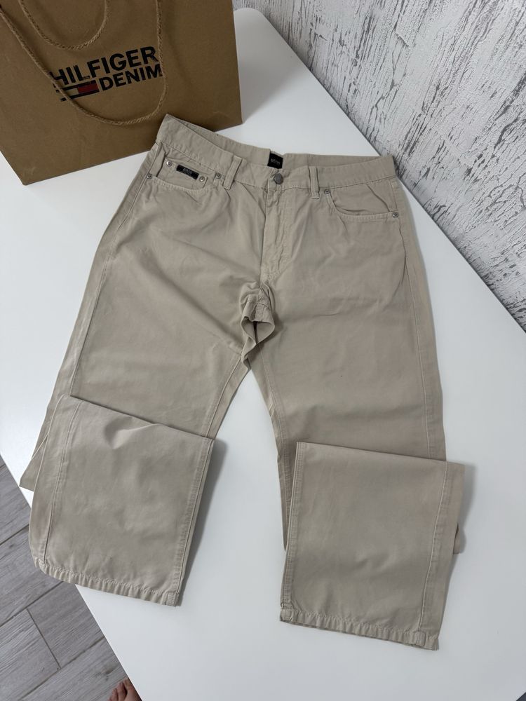 Чоловічі котонові брюки Hugo Boss 35/34 оригінал