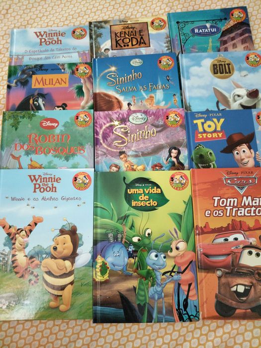 Livros DISNEY as histórias fantásticas da Walt Disney