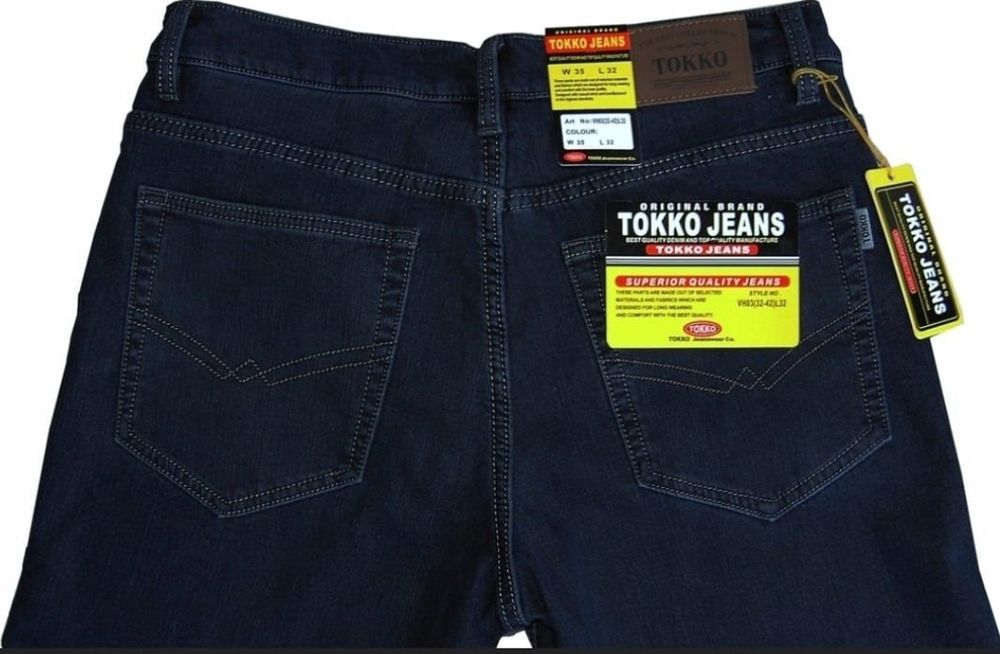 98/100cm pas męskie spodnie nowe Ocieplane polarem