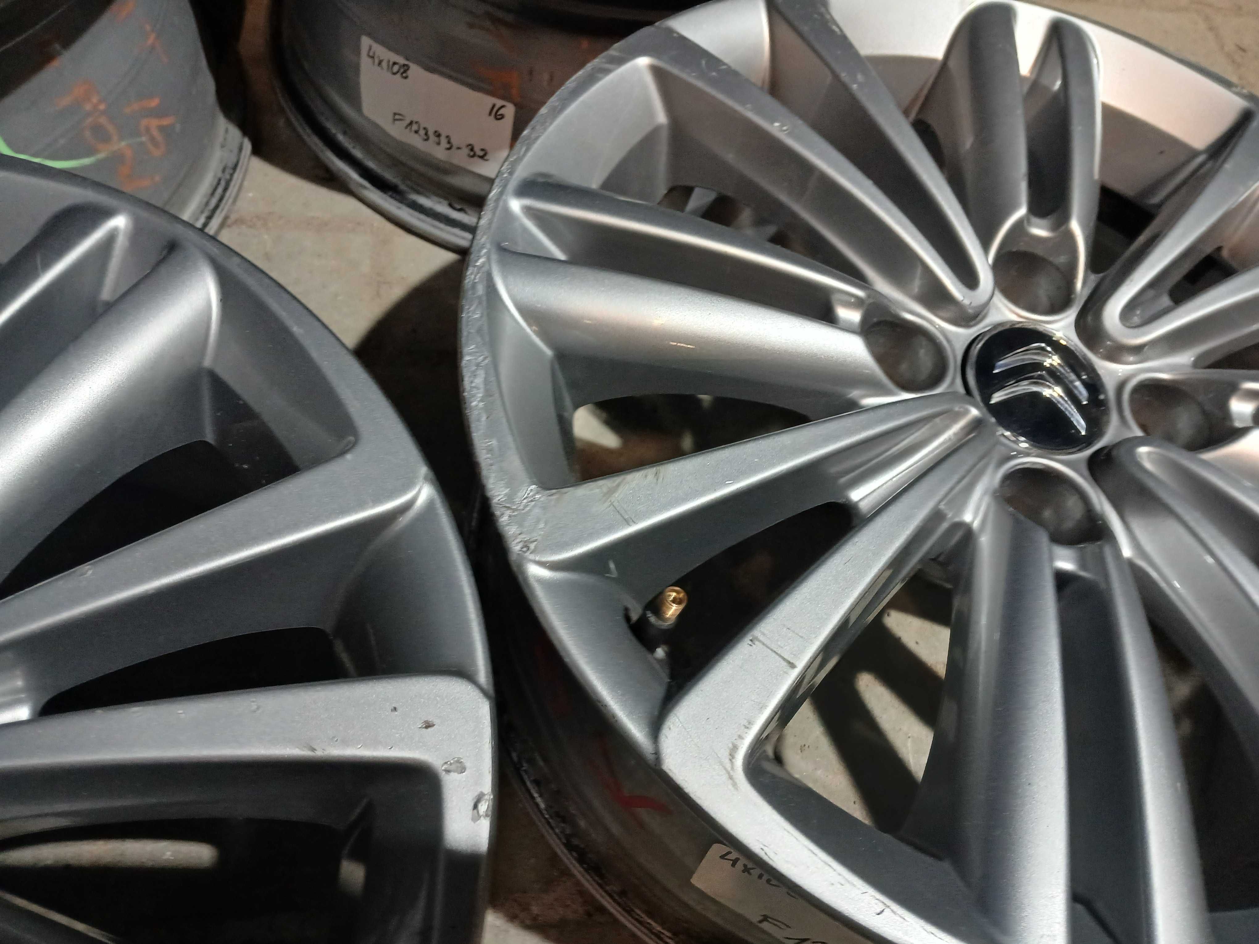 4x felgi 16 4x108 Citroen C3 C4 Picasso Berlingo Aircross Cactus Peuge