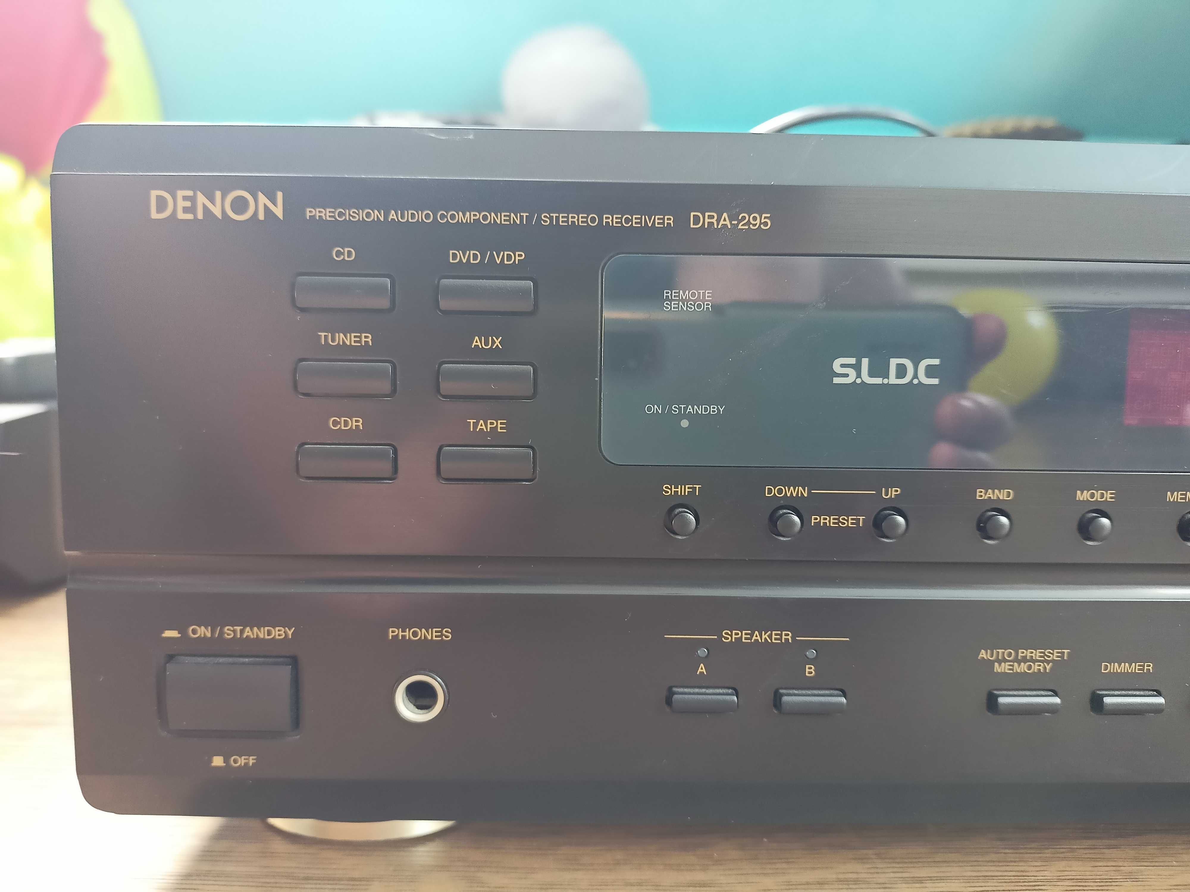 Denon DRA-295 150W NIPPON COLUMBIA Amplituner