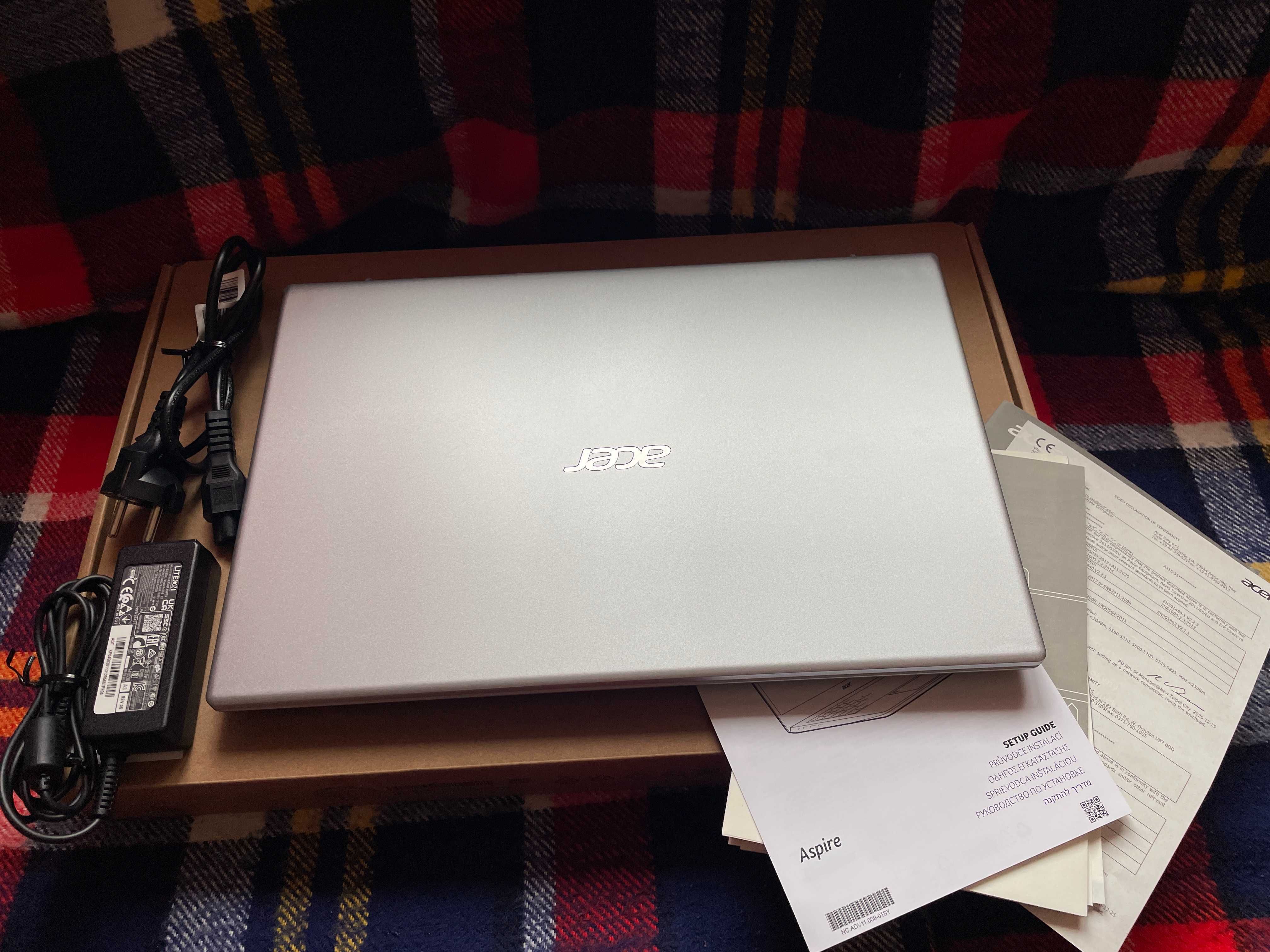 Ноутбук Acer Aspire 3 A315-35 Silver новый ноутбук компьютер