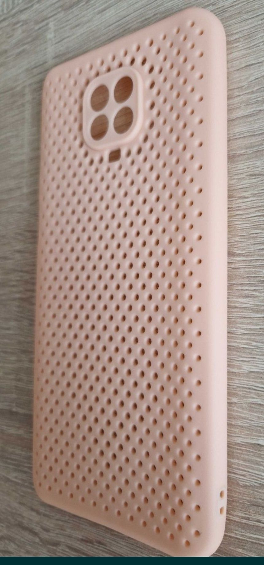 Breath Case do Xiaomi Redmi Note 9S/Note 9 Pro Złoty Róż