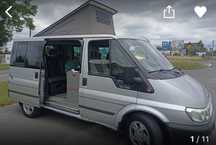 Ford Transit Ford Transit Euroline Nugget kamper, podnoszony dach