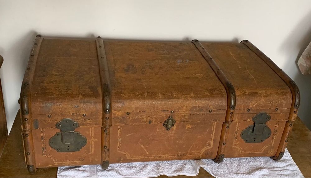 Kufer podróżny przedwojenny