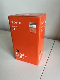 Sony 20mm 1.8 NOVA c/GARANTIA