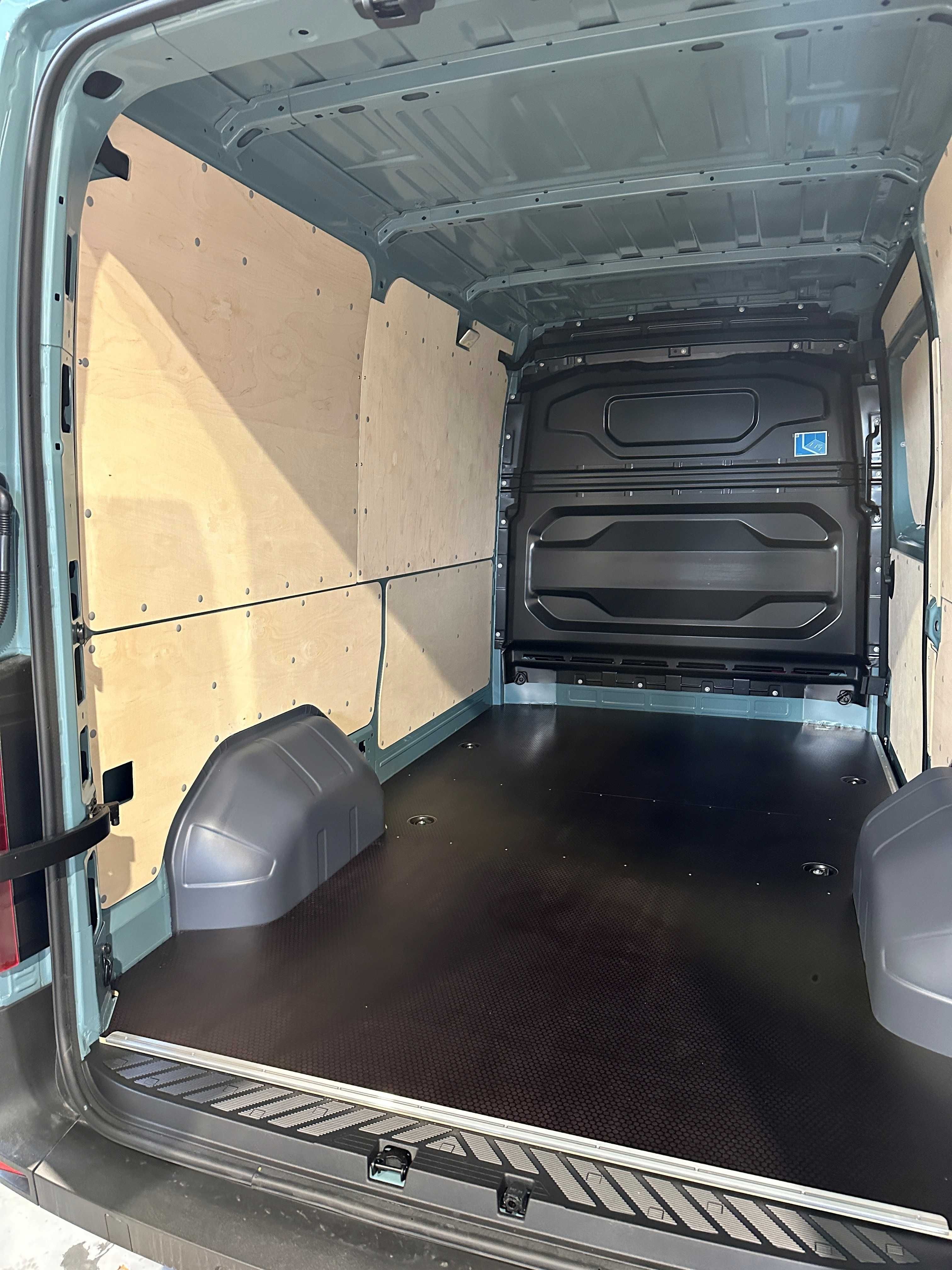 Zabudowa bus Renault Master sklejka podłoga boki nadkola MONTAŻ GRATIS