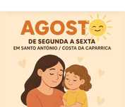 Cuido de Crianças em Agosto - Costa da Caparica