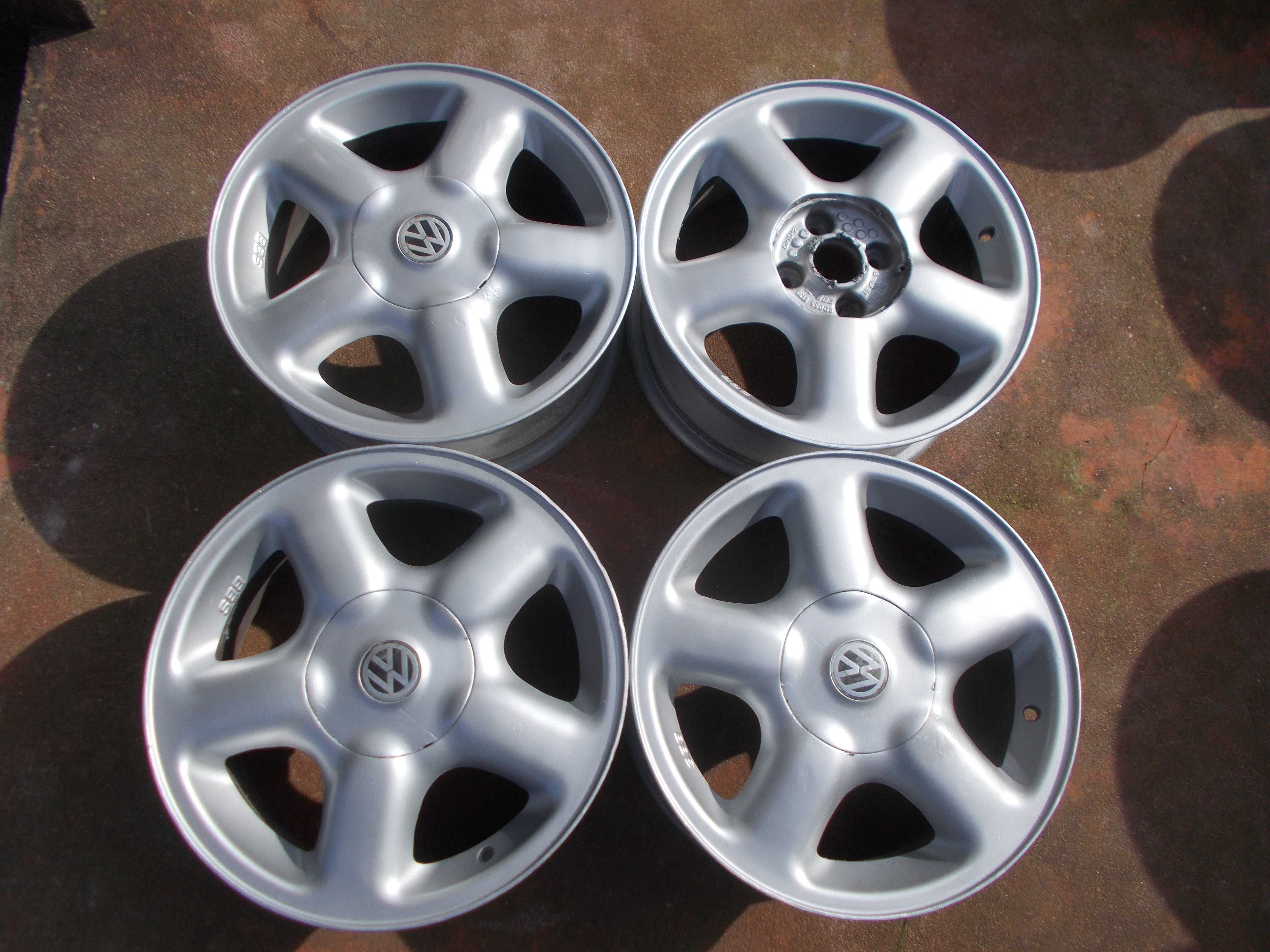 Jantes 15 4x100 VW Golf Polo Cady Passat Seat Skoda