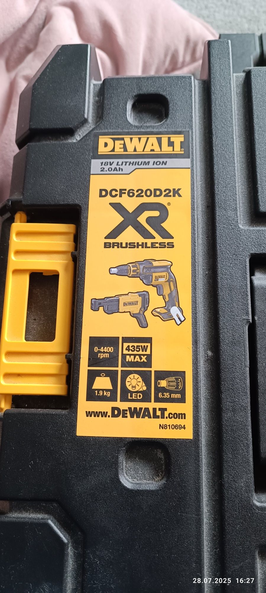 De Walt dcf620d2k