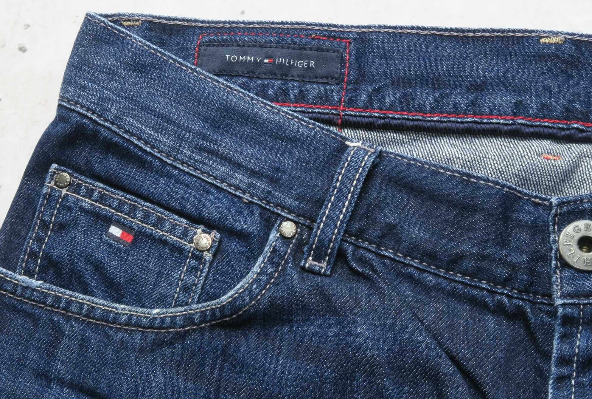 Tommy Hilfiger spodnie jeansowe proste 36/32
