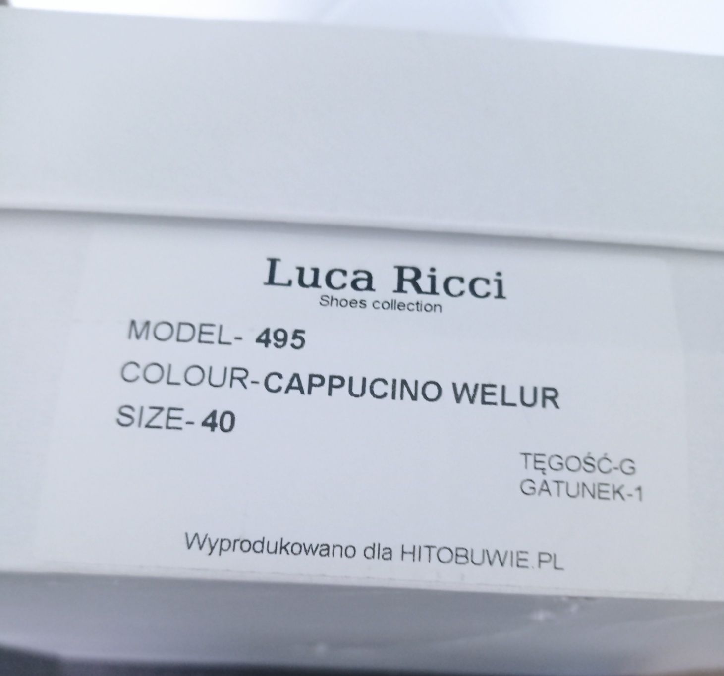 Botki skórzane Luca Ricci