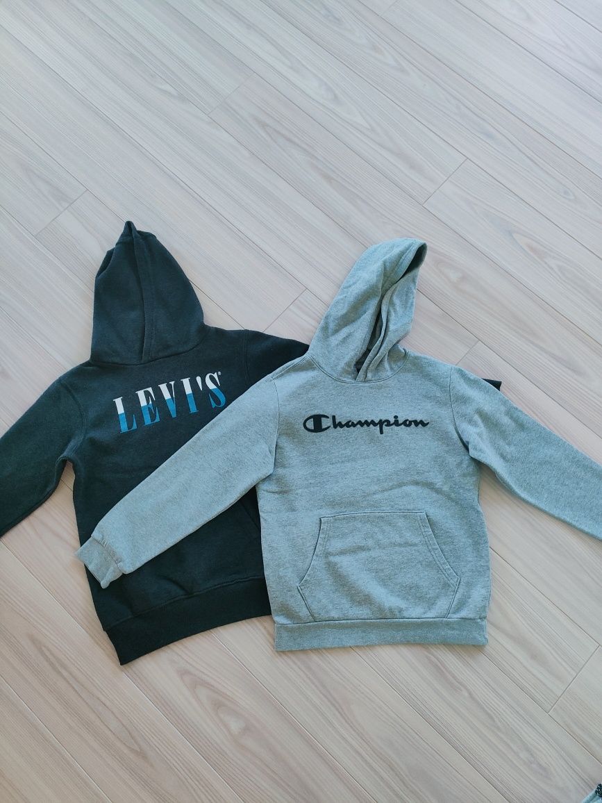 Bluza chłopięca Levi's i Champion 150-156 i 164, 11-12 lat jak Nowe