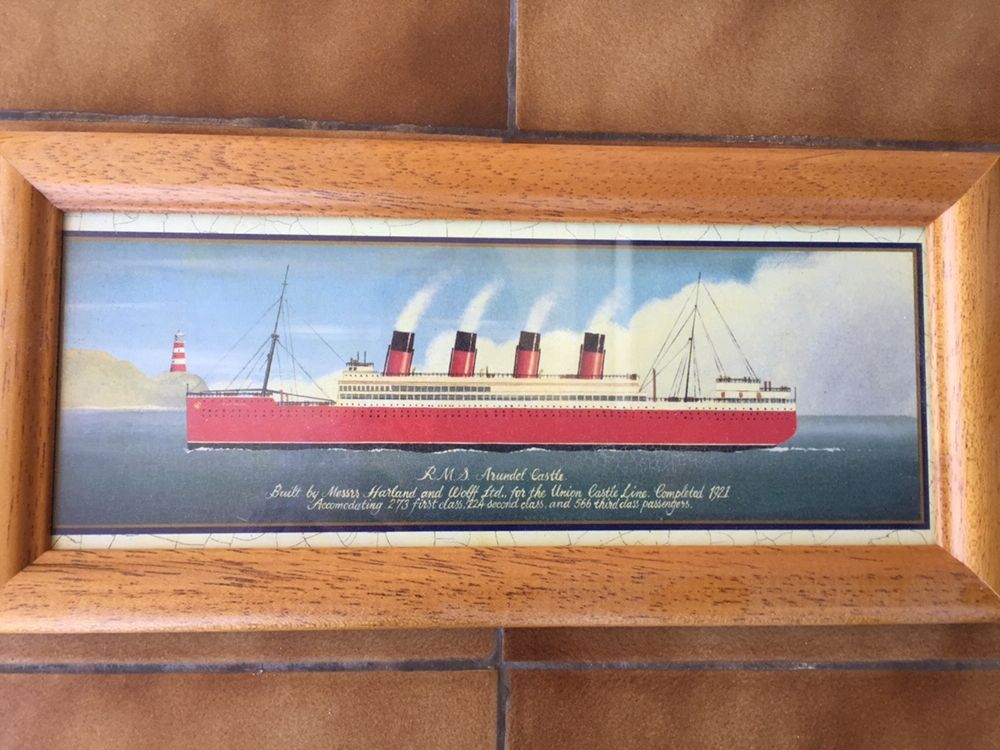 Quadro com barco