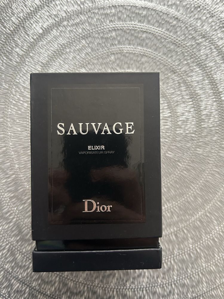 Dior Sauvage Elixir 60 ml • OTWARTY • Psiknięty 7x
