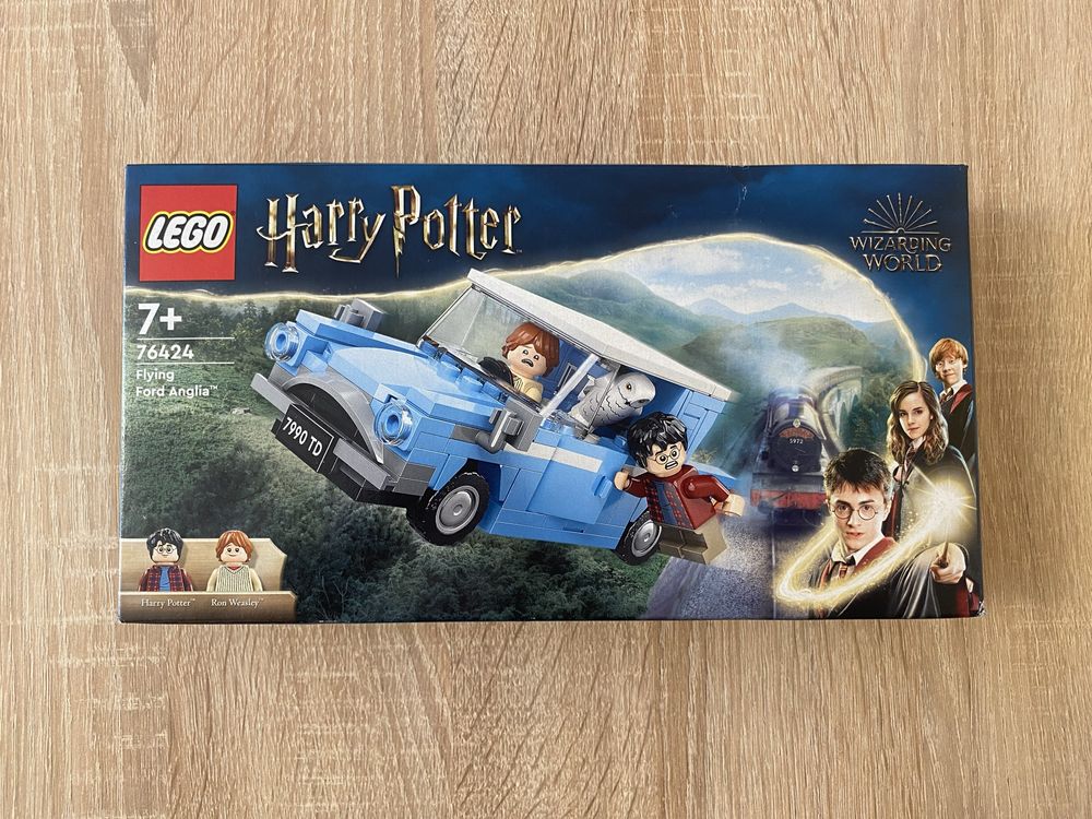 Nowe LEGO HARRY POTTER 76424 Latający Ford Anglia